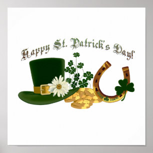 CUSTOMIZABLE Irish St. Patrick's Design Poster