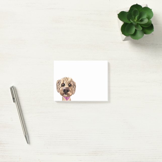 Customizable "Juno" Doodle Dog Notes (Office)