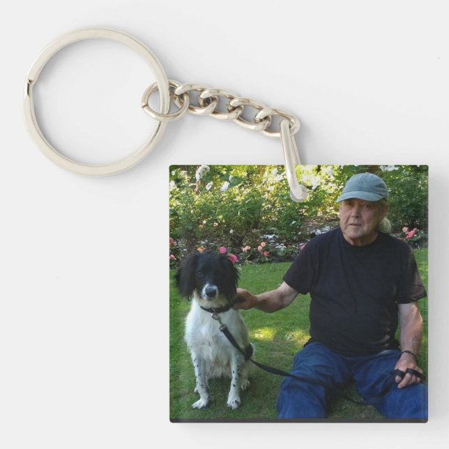 Customizable key ring. Add your own picture  Ring (Front)
