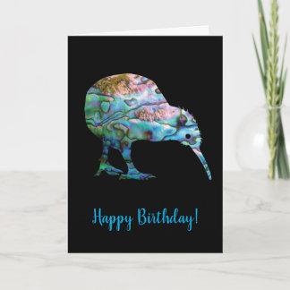 CUSTOMIZABLE KIWI BIRTHDAY CARD