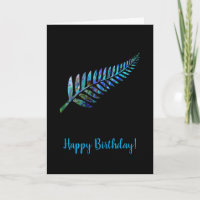 CUSTOMIZABLE KIWI FERN BIRTHDAY