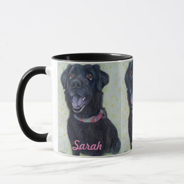 Customizable Labrador Mug (Left)