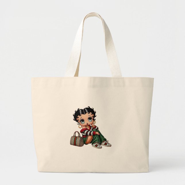 Customizable Large Cotton Bag (Front)