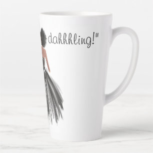 Customizable latte mug latte mug