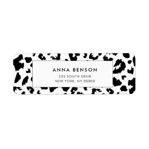 Customizable leopard print