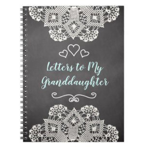 Customizable Letters to my Granddaughter Notebook