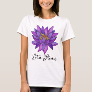 Customizable Lotus Flower T-Shirt