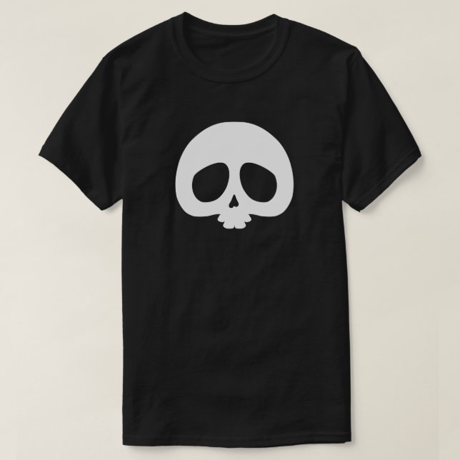 Customizable Mini Skull T-Shirt (Design Front)