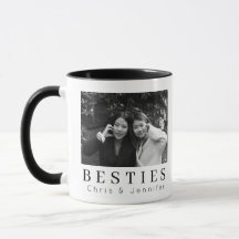 Customizable Minimalist Modern Best Friends BFF 