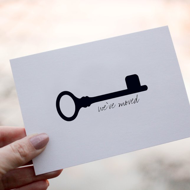 Customizable Modern Moving Announcement Postcard (Creator Uploaded)