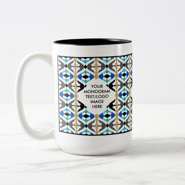 CUSTOMIZABLE MONOGRAM MUG 4.1 (Left)