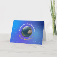 Customizable Mother's Day novelty Earth