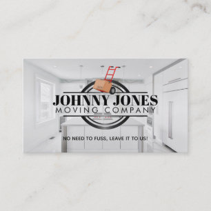 Customizable Moving Company Business Cards