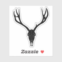 Customizable Mule Deer Skull