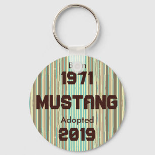 Customizable (Mustang) Key Ring