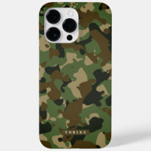 Customizable Name Camouflage Military Kaki Brown
