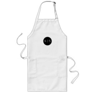 Customizable personal name long apron