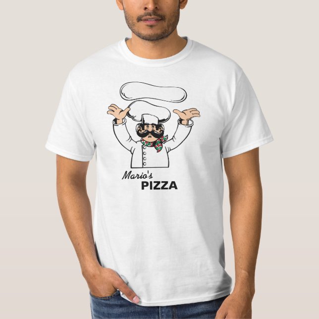 CUSTOMIZABLE Pizza T-shirt (Front)