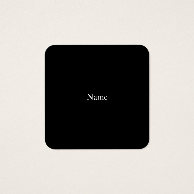 Customizable Profile Card (Front)