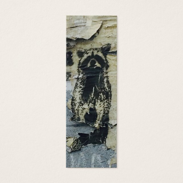 CUSTOMIZABLE Racoon Urban Street Art Graffiti (Front)