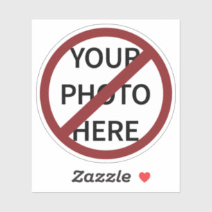 Customizable Red Ban Circle No Symbol Women's