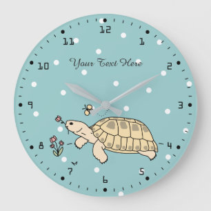 Customizable Russian Tortoise Clock