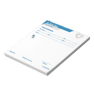 Customizable RX Pad for Doctors - Prescription Pad