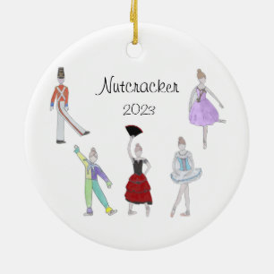 Customizable Spanish/BonBon/Flower/Soldier/Marzi  Ceramic Tree Decoration