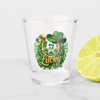 Customizable St. Patrick's Day Shot Glass
