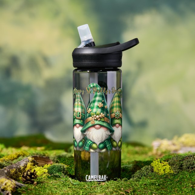 Customizable St. Patrick's Day Water Bottle (Outdoor (Rotated))