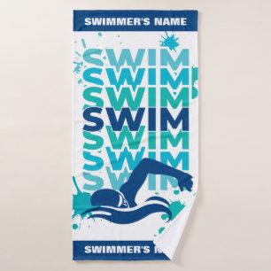 CUSTOMIZABLE Swim Towel
