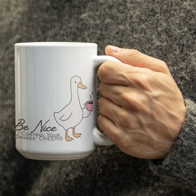 Customizable Teacher controls your grades Mug (Creator Uploaded)