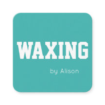 Customizable teal  Waxing or other profession
