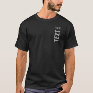 Customizable Template Add Your Text Here Men's T-Shirt