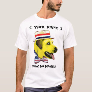 Customizable Template - Yellow Dog Democrat T-Shirt