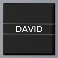 Customizable Text | Bold Modern Black & White