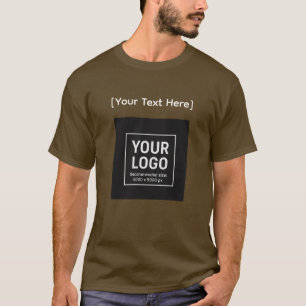 Customizable Trader Logo & Text T-Shirt