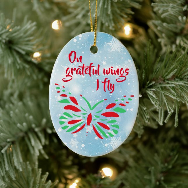 Customizable Transplant Recipient Ceramic Tree Decoration (Tree)