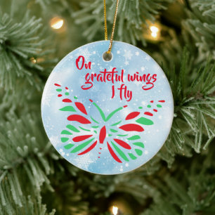 Customizable Transplant Recipient Ceramic Tree Decoration