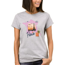 Customizable Travel Themed Paris Shirt