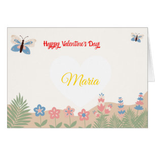 Customizable Valentine's Day Card