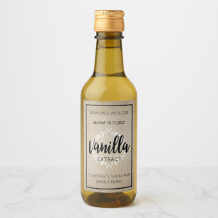 Customizable Vanilla Extract Label VE001_01wn