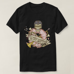 Customizable Vintage Skull T-Shirt