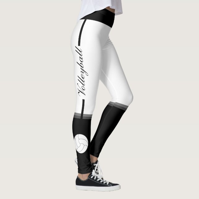 Customizable Volleyball Leggings (Right)