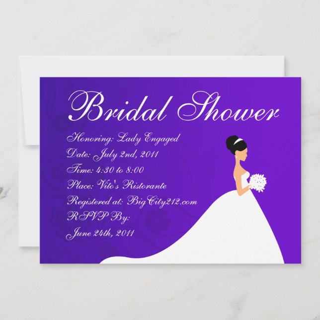CUSTOMIZABLE Wedding Invite (Front)