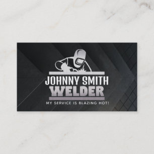 Customizable Welder Slogans Business Cards