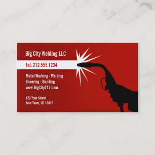 CUSTOMIZABLE Welding Business Card
