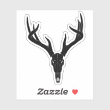 Customizable White-Tailed Deer Skull