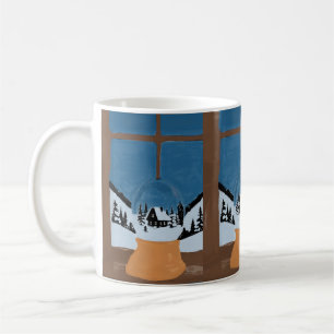 Customizable Winter Wonderland Snowglobe Mug