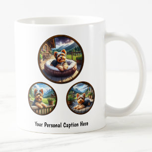 Customizable Yorkshire Terrier Puppy Coffee Mug